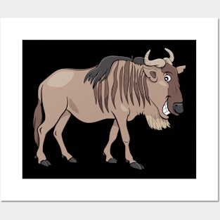 Wildebeest 13 Posters and Art